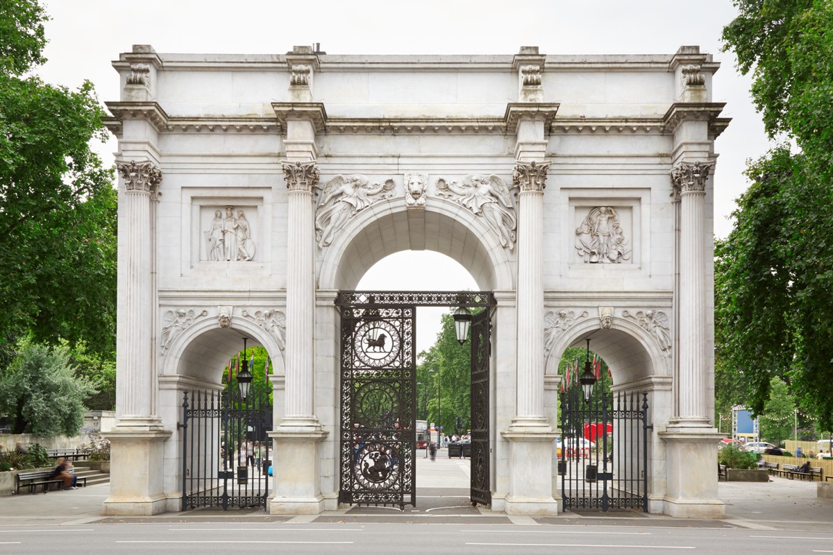 The Marble Arch in London, United Kingdom