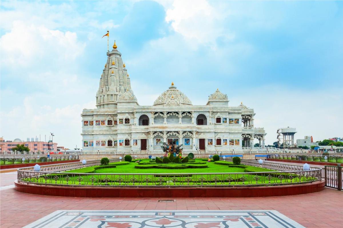 Prem Mandir in Vrindavan, India