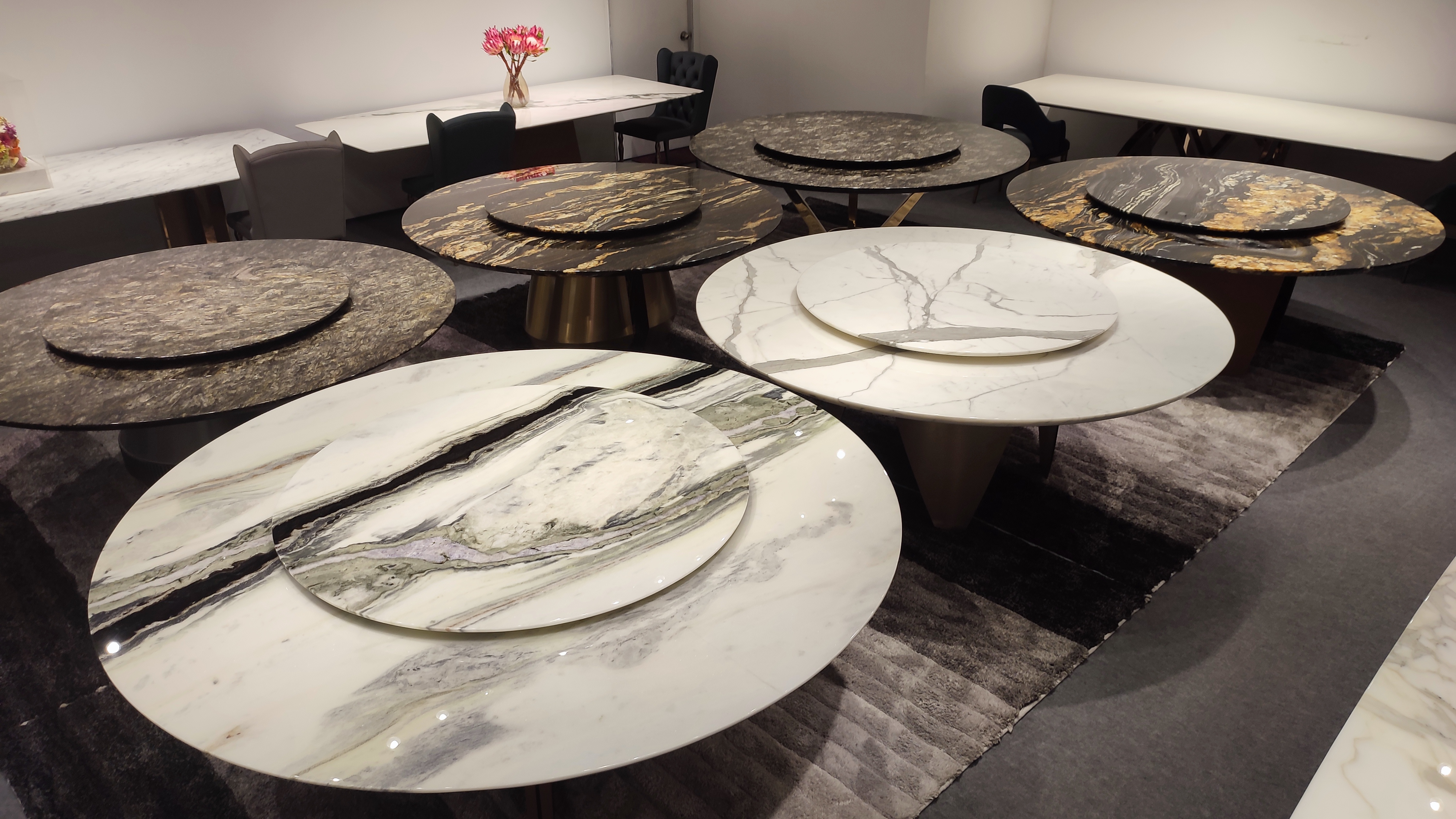 marblelous marble dining table - Wipe Spills Immediately