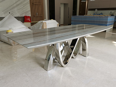 marblelous project references - marble round dining table