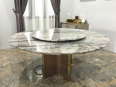 marblelous projec references - marble round dining table