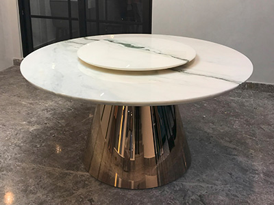 marblelous projec references - marble round dining table