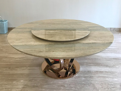 marblelous projec references - marble round dining table