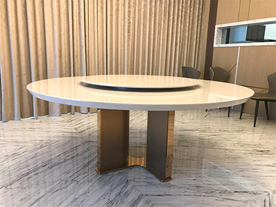 marblelous projec references - marble round dining table