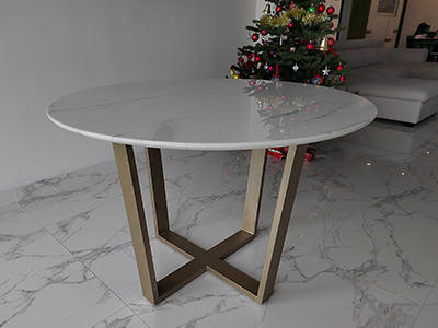 marblelous projec references - marble round dining table