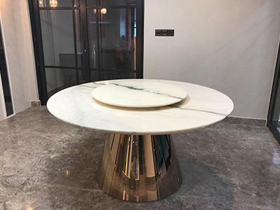 marblelous projec references - marble round dining table