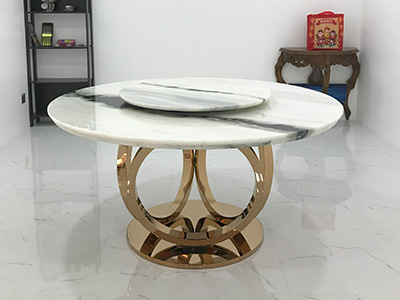 marblelous projec references - marble round dining table