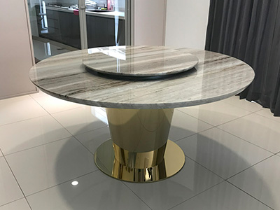 marblelous projec references - marble round dining table