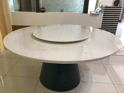 marblelous projec references - marble round dining table