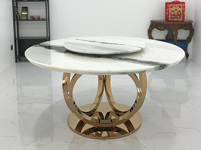 marblelous projec references - marble round dining table