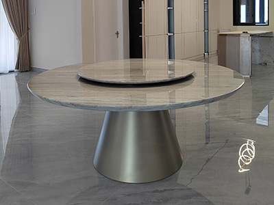 marblelous projec references - marble round dining table